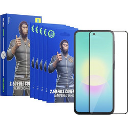 BLUEO - 2.5D Silk Full Cover Hd Glass (5 pack) - Samsung Galaxy A27 5G / A37 5G / A57 5G - Black