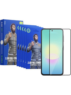 BLUEO - 2.5D Silk Full Cover Hd Glass (5 pack) - Samsung Galaxy A27 5G / A37 5G / A57 5G - Black