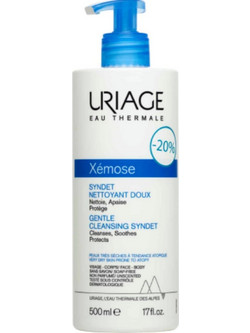 Uriage Xemose Syndet Gentle Cleansing Αφρόλουτρο σε Gel 500ml