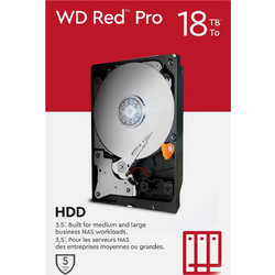 Western Digital Red Pro 18TB HDD Σκληρός Δίσκος 3.5" Sata 3 7200rpm με 512MB Cache