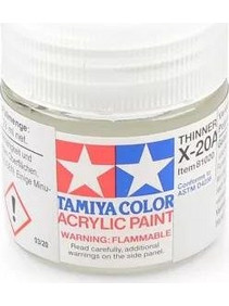 Tamiya X-20A Acrylic Thinner Διαλυτικό Γενικής Χρήσης 0.26lt