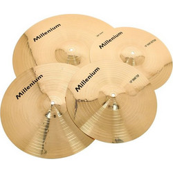 Millenium Brass Cymbal Set Standard
