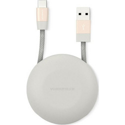Vonmahlen The Luxury Cable(R) (USB-A σε USB-C) Καλώδιο δεδομένων - Rose Gold (E070P0003)