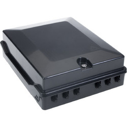Masterlan FOTB144F01, IP65 FTTH Terminal box for 24x SC Connectors (6 splice trays included)