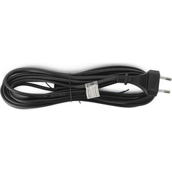 Entac Rewireable Καλώδιο 2G0.75 με Διακόπτη On/Off Μαύρο 5m