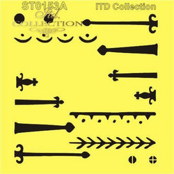 Next Στένσιλ 16x16cm ST0153A