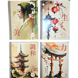 ΣΠΙΡΑΛ ΤΕΤΡΑΔΙΟ JAPAN 17X25 2Θ/60Φ 70GR