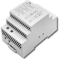 QOLTEC DIN RAIL POWER SUPPLY 60W 24V 2.5A GRAY