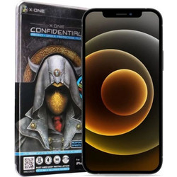 X-ONE FULL COVER EXTRA STRONG PRIVACY FOR IPHONE 16 PRO (FULL GLUE) TEMPERED GLASS 9H