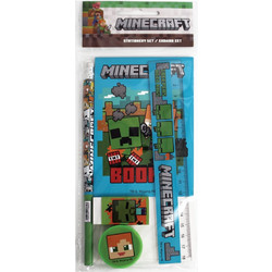 MINECRAFT - Stationery Set - 5pc