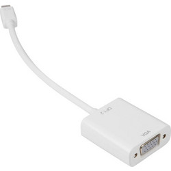 Sharkoon mini DisplayPort to VGA Μετατροπέας mini DisplayPort male σε VGA female Λευκό 1τμχ