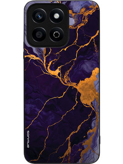Sonique Marble Series Θήκη (Honor X7c) Μωβ
