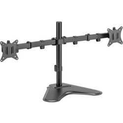 Brateck BRATECK βάση γραφείου για 2x οθόνες LDT66-T024, 17-32" έως 9kg