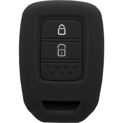 UNBRANDED Θήκη κλειδιού για αυτοκίνητα Honda 1014-04, εύκαμπτη, μαύρη