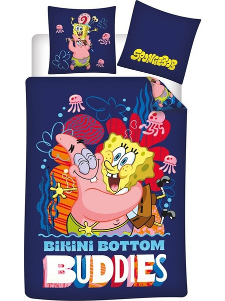 SPONGEBOB - Buddies - Duvet Cover 140x200cm + 65x65cm