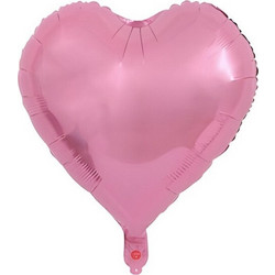 Foil Μπαλόνι Καρδιά 45cm PINK