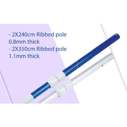 Ribbed Poles 2X240cm Ribbed pole