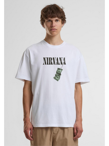 Nirvana Nevermind Dollar Loose Tee white