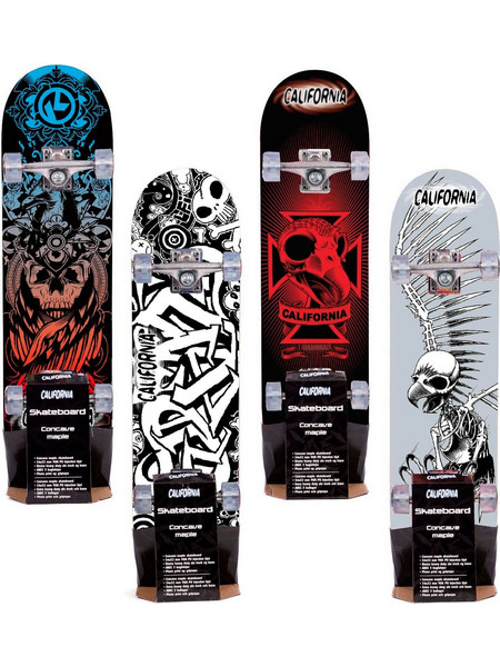 California - Concave Maple Skateboard (24306)