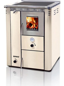 Senko C-20 Ξύλουsa Beige Ξυλόσομπα Καλοριφέρ Αερόθερμη