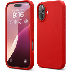 Θήκη iPhone 16 Elago Silicone Case Premium Σιλικόνης - Red (ES16SC61-RD)