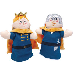 Svoora γαντόκουκλα διπλής όψης Πρίγκιπας-Ιππότης 25 εκ