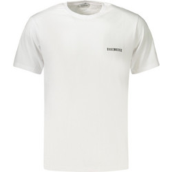 BIKKEMBERGS MEN'S SHORT-SLEEVE T-SHIRT WHITE Λευκό