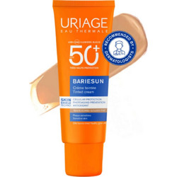 Uriage Bariesun Golden Tint Αντηλιακή Κρέμα Προσώπου με Χρώμα SPF50 50ml