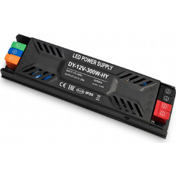 VenCore VenCore 6614-50013 - Aluminium High Tech Power Supply 300W 12V 25A - Τροφοδοτικό Αλουμινίου Υψηλής Τεχνολογίας 230 Volt σε 12 Volt 300 Watt 25 Ampere - Μ20.7xΠ5.2xΥ2.5cm