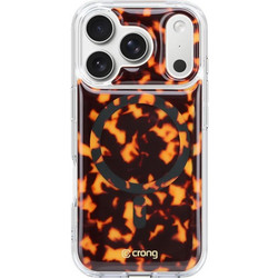 Crong Deluxe Mag Cover - Iphone 17 Pro Magsafe Case (Tortoise) - (CRGDLMIP1763PTOR)