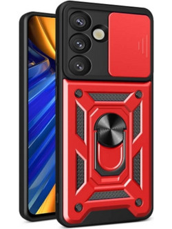 Bodycell Armor Slide Θήκη Κινητού Red (Samsung Galaxy S26 5G)