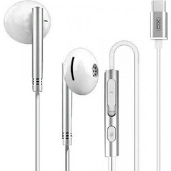 XO EP29 Handsfree Earbud USB-C Silver