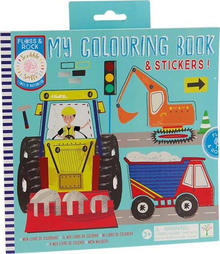 Το Βιβλίο Ζωγραφικής μου Floss & Rock Construction 52P6259