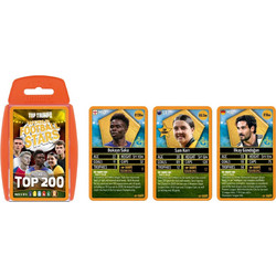 Winning Moves: Top Trumps - World Football Stars 2024 The Top 200 Pack 6 - Card Game (WM04841-EN1)