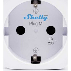 3800238073602 | Shelly Plug M Gen3 (13A - 3000 W) - Λευκό
