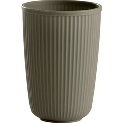 DAY Σετ 4 Ποτήρια Ριγέ Καφέ Γκρι 300ml 104131