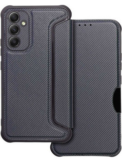 Tel1 Samsung Galaxy S23 FE 5G Razor Carbon Θήκη Βιβλίο - Navy Blue