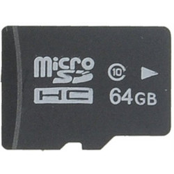 Microdigit SD Card+Adapter 64GB
