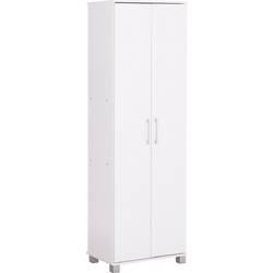ΠΑΠΟΥΤΣΟΘΗΚΗ-ΝΤΟΥΛΑΠΑ CLUSE HM2403.03 ΜΕΛΑΜΙΝΗ ΛΕΥΚΟ ΧΡΩΜΑ 60Χ36,5Χ186,5Υεκ