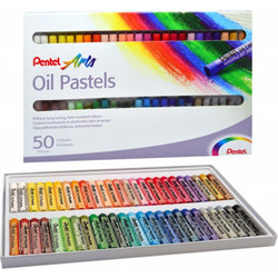 Λαδοπαστέλ Pentel 50 χρωμάτων PHN-50