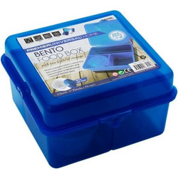 PREMIER - Δοχείο Φαγητού Bento 1400ml - BPA Free Plastic - Μπλε