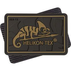 Helikon-Tex Logo Patch - Σήμα PVC - Χρώμα: Κογιότ/ Καφέ