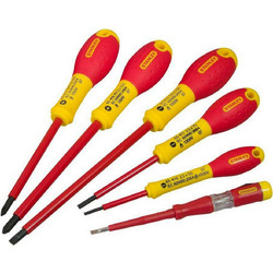 Stanley 0-65-441 Κατσαβίδια Χειρός FATMAX VDE 1000V Σετ 6 Τεμ Πουά,Black,Red,Yellow,ΠΟΛΛΕΣ ΑΠΟΧΡΩΣΕΙΣ