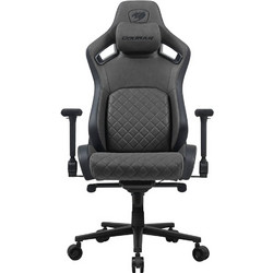 Cougar Καρέκλα Gaming Δερματίνης με Ρυθμιζόμενα Μπράτσα Μαύρη Γκρι 3MDSFGRB.0001