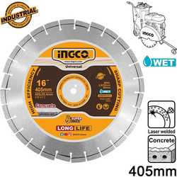Διαμαντόδισκος Μπετού Φ405x25.4x12mm INGCO DMD044053