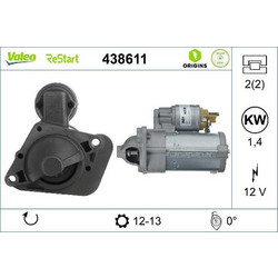 VALEO 438611 - VALEO ΜΙΖΑ