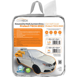 Μίση Κουκούλα Αυτοκινήτου Cartech Protech Tech 2023 Large Αδιάβροχη 310x147x51cm