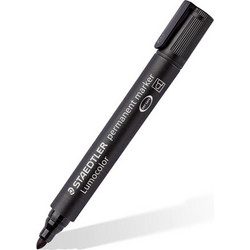 STAEDTLER Lumocolor 352 Μαρκαδόρος ανεξίτηλος στρογγυλή 2mm μύτη - Black