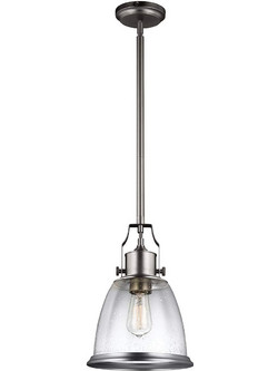 Feiss Hobson Κρεμαστό Φωτιστικό Satin Nickel E1-FE-HOBSON-P-M-SN