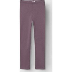 NAME IT Εφηβικό κολάν NKFDAVINA SOLID SWE LEGGING BRU N NOOS PURPLE παιδιά